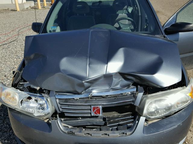 1G8AK52F05Z150068 - 2005 SATURN ION LEVEL GRAY photo 7