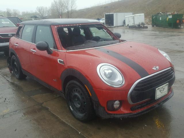 WMWLU1C58H2C42100 - 2017 MINI COOPER CLU RED photo 1