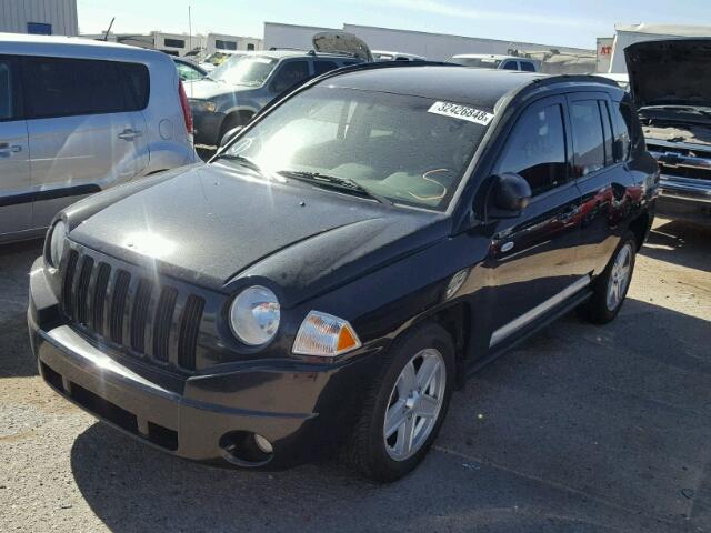 1J4NF1FB2AD640430 - 2010 JEEP COMPASS SP BLACK photo 2