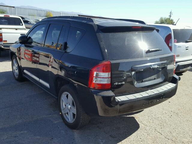 1J4NF1FB2AD640430 - 2010 JEEP COMPASS SP BLACK photo 3