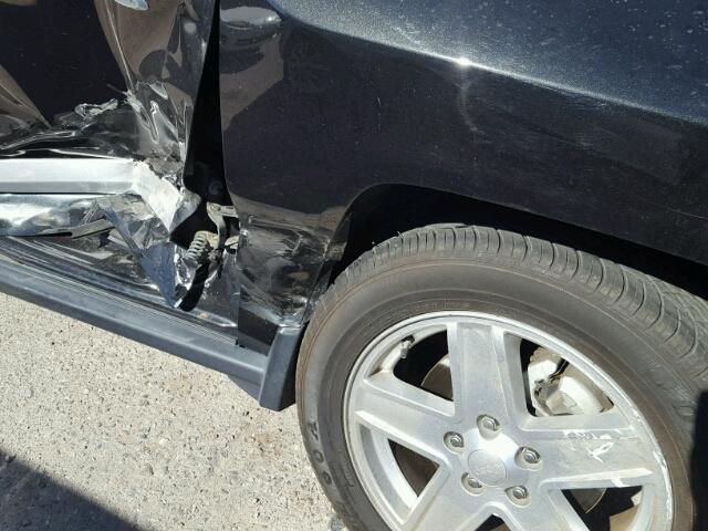 1J4NF1FB2AD640430 - 2010 JEEP COMPASS SP BLACK photo 9