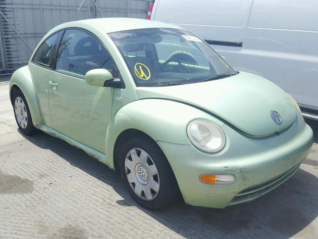 3VWBK21C92M410820 - 2002 VOLKSWAGEN NEW BEETLE მწვანე ფოტო 9