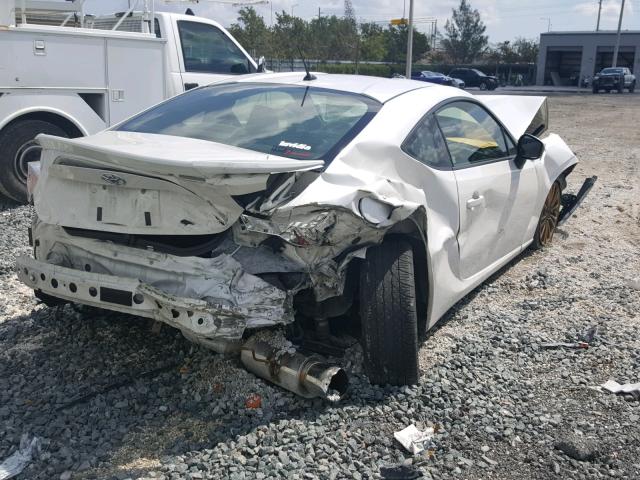 JF1ZNAA15E9703415 - 2014 TOYOTA SCION FR-S თეთრი ფოტო 4