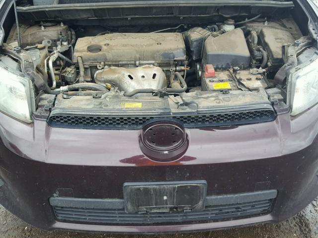 JTLZE4FE3CJ003545 - 2012 TOYOTA SCION XB PURPLE photo 7