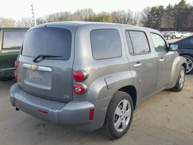 3GNDA13D76S670835 - 2006 CHEVROLET HHR LS GRAY photo 4
