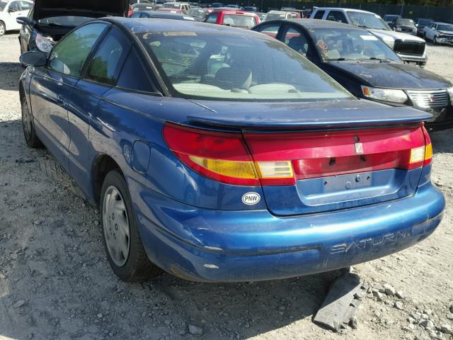 1G8ZY1277YZ135493 - 2000 SATURN SC2 BLUE photo 3