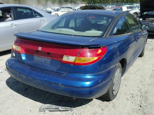 1G8ZY1277YZ135493 - 2000 SATURN SC2 BLUE photo 4