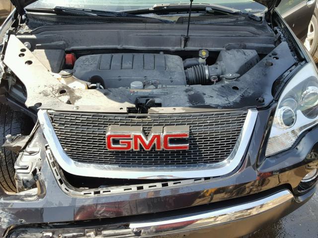 1GKKRSED5BJ200024 - 2011 GMC ACADIA SLT შავი ფოტო 7