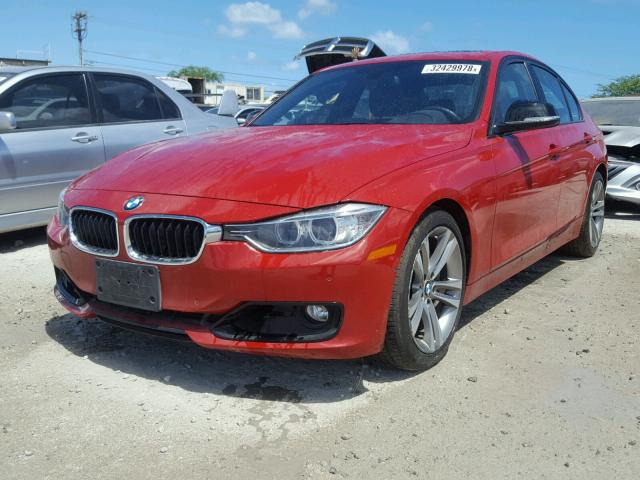 WBA3A9C51CF077867 - 2012 BMW 335 I RED photo 2