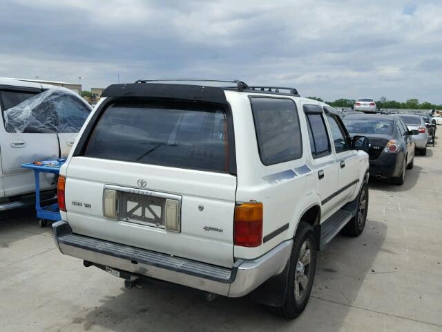 JT3VN29V3P0017262 - 1993 TOYOTA 4RUNNER VN WHITE photo 4