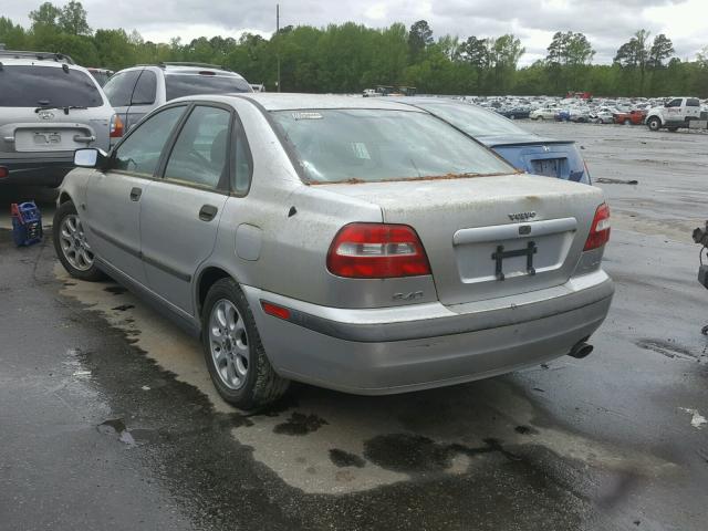 YV1VS29591F655177 - 2001 VOLVO S40 1.9T GRAY photo 3