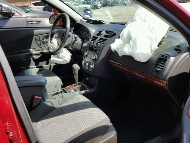 1G1ZT61856F116749 - 2006 CHEVROLET MALIBU MAX 勃艮第红 照片 5