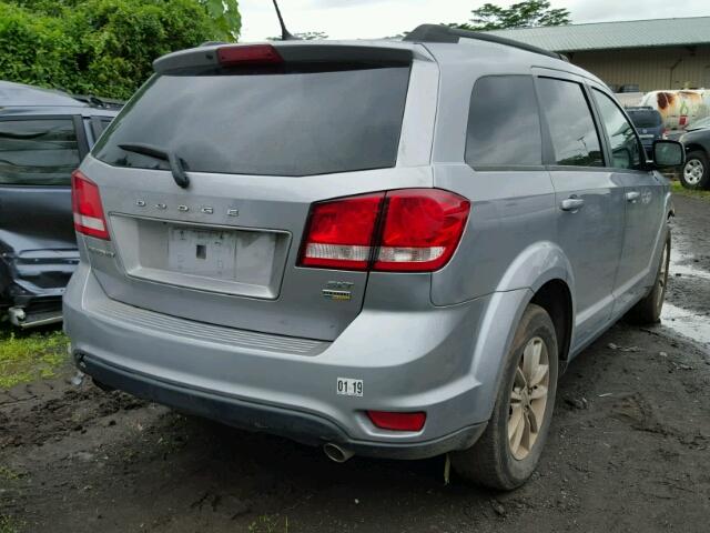 3C4PDCBG0GT156261 - 2016 DODGE JOURNEY SX GRAY photo 4