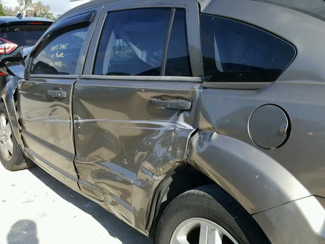 1B3HB48B28D670536 - 2008 DODGE CALIBER SX TAN photo 10