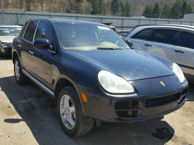 WP1AB29P74LA62685 - 2004 PORSCHE CAYENNE S BLUE photo 1