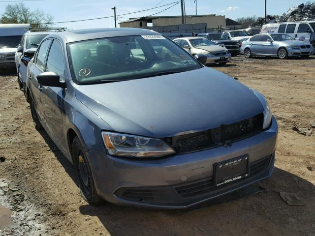 3VW2K7AJ6CM322255 - 2012 VOLKSWAGEN JETTA BASE 灰色 照片 1