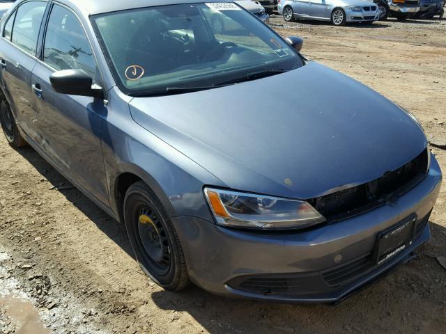 3VW2K7AJ6CM322255 - 2012 VOLKSWAGEN JETTA BASE 灰色 照片 9