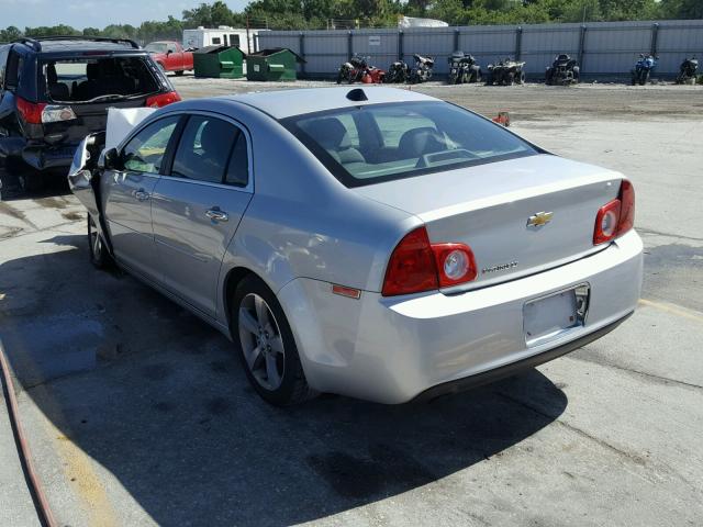 1G1ZC5EU6CF396758 - 2012 CHEVROLET MALIBU 1LT 银色 照片 3