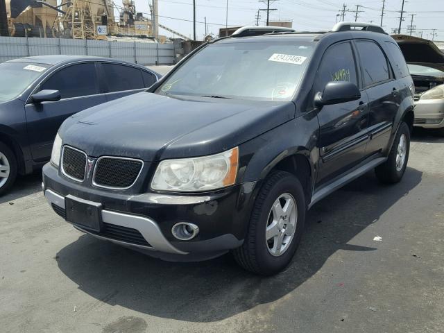 2CKDL63F976110356 - 2007 PONTIAC TORRENT BLACK photo 2