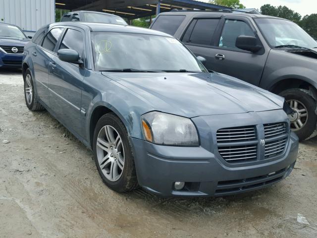 2D8GV58225H656255 - 2005 DODGE MAGNUM R/T GRAY photo 1