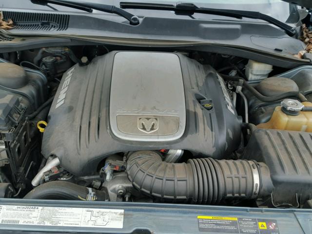 2D8GV58225H656255 - 2005 DODGE MAGNUM R/T GRAY photo 7