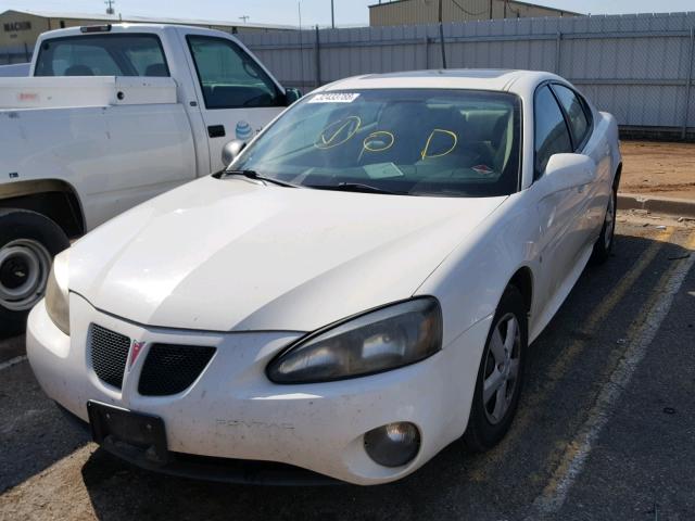 2G2WP552981155177 - 2008 PONTIAC GRAND PRIX WHITE photo 2
