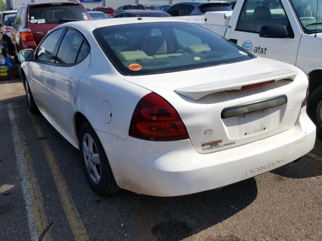 2G2WP552981155177 - 2008 PONTIAC GRAND PRIX WHITE photo 3