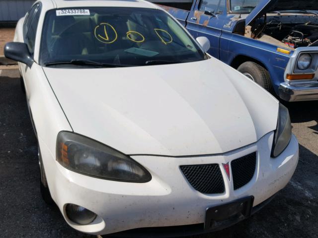 2G2WP552981155177 - 2008 PONTIAC GRAND PRIX WHITE photo 9