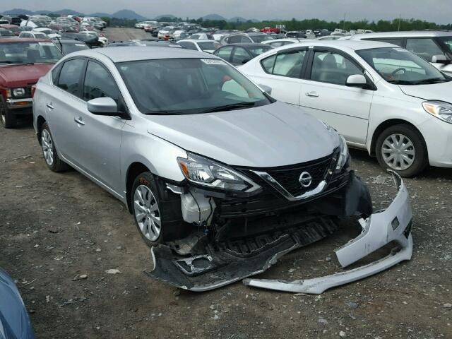 3N1AB7AP1GL671518 - 2016 NISSAN SENTRA S/S SILVER photo 1