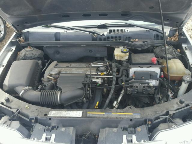 1G8AG52F34Z190743 - 2004 SATURN ION LEVEL SILVER photo 7
