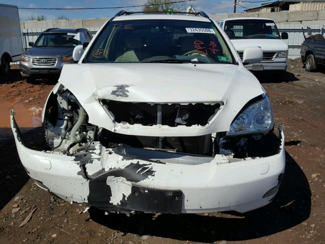 2T2HK31U18C077103 - 2008 LEXUS RX 350 WHITE photo 9