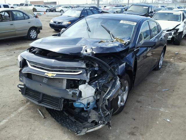 1G1ZB5ST4GF202345 - 2016 CHEVROLET MALIBU LS 蓝色 照片 2