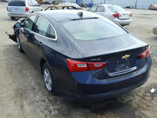 1G1ZB5ST4GF202345 - 2016 CHEVROLET MALIBU LS 蓝色 照片 3