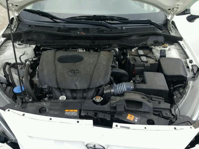 3MYDLBZV5GY107730 - 2016 TOYOTA SCION IA WHITE photo 7