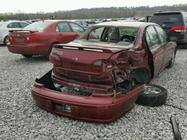 1G1NE52J33M692593 - 2003 CHEVROLET MALIBU LS 栗色 照片 4