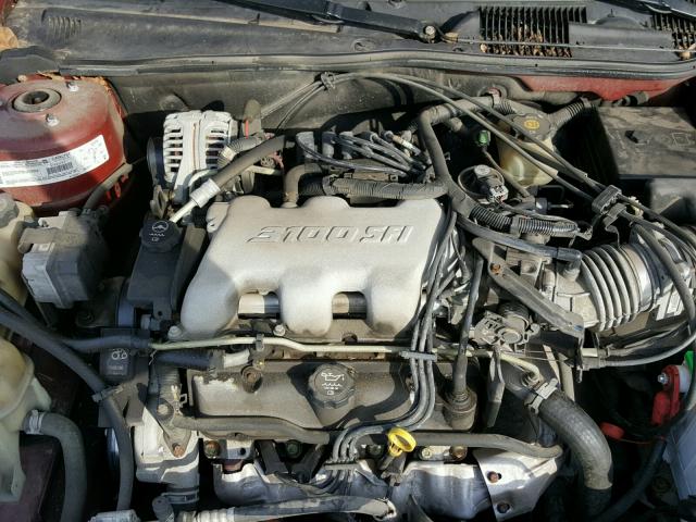 1G1NE52J33M692593 - 2003 CHEVROLET MALIBU LS 栗色 照片 7