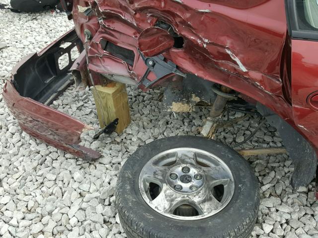 1G1NE52J33M692593 - 2003 CHEVROLET MALIBU LS 栗色 照片 9