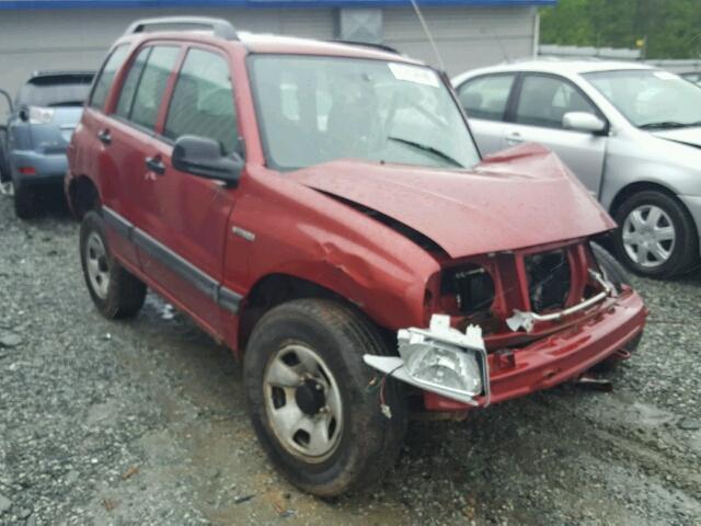 2S3TD52V416108736 - 2001 SUZUKI VITARA JX RED photo 1