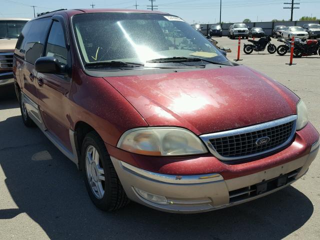 2FMZA56423BB62691 - 2003 FORD WINDSTAR S RED photo 1
