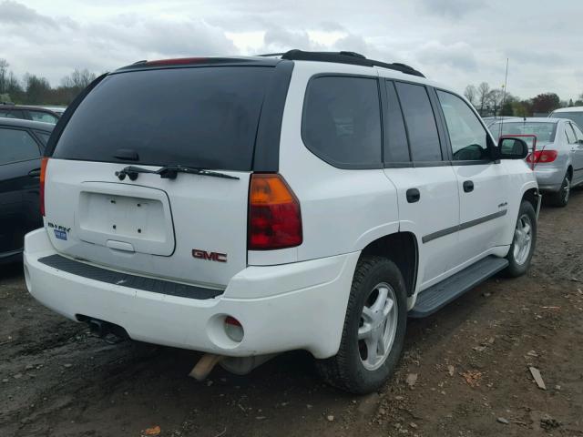 1GKDT13S362362188 - 2006 GMC ENVOY WHITE photo 4