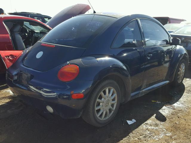 3VWCK31C45M409945 - 2005 VOLKSWAGEN NEW BEETLE ლურჯი ფოტო 4