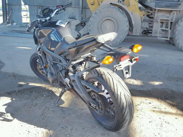 JYARN33E3EA000122 - 2014 YAMAHA FZ09 GRAY photo 3