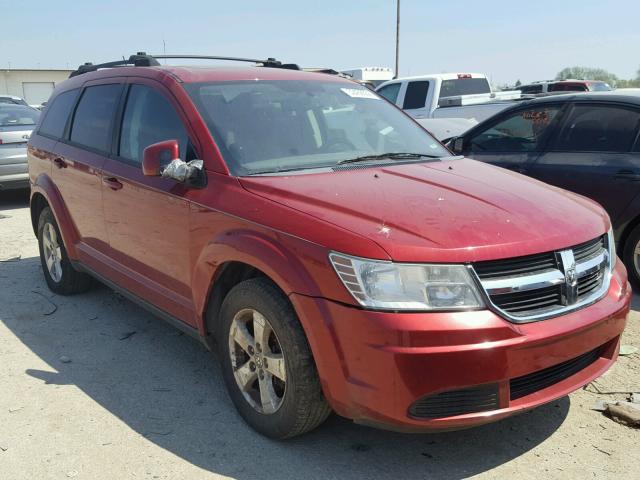 3D4GG57V49T143710 - 2009 DODGE JOURNEY SX MAROON photo 1