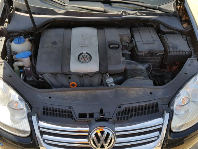 3VWEG71K47M063326 - 2007 VOLKSWAGEN JETTA WOLF BLACK photo 7