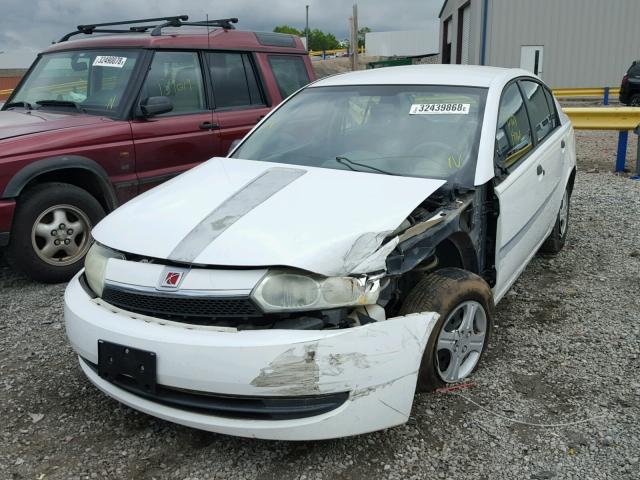 1G8AG52F83Z158272 - 2003 SATURN ION LEVEL WHITE photo 2
