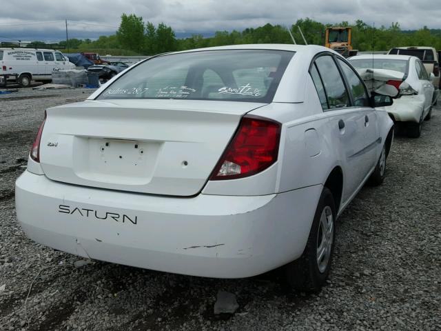 1G8AG52F83Z158272 - 2003 SATURN ION LEVEL WHITE photo 4