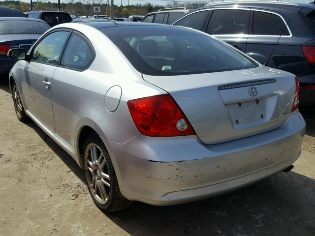 JTKDE167570147804 - 2007 TOYOTA SCION TC 银色 照片 3
