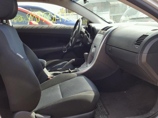 JTKDE167570147804 - 2007 TOYOTA SCION TC 银色 照片 5