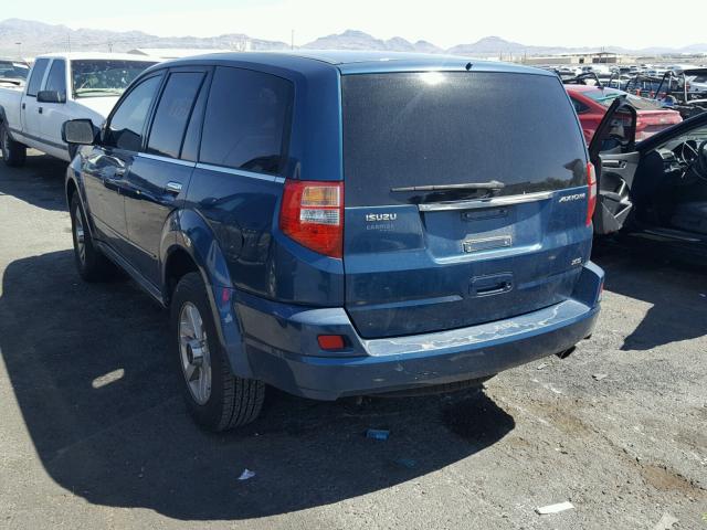 4S2CE58X724611754 - 2002 ISUZU AXIOM XS Mavi foto 3