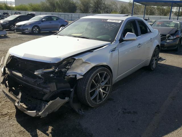 1G6DF577090129078 - 2009 CADILLAC CTS GRAY photo 2